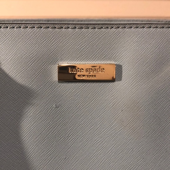 Kate Spade Newbury Lane Blue Hydrangea USED - Picture 6 of 6